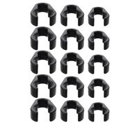ibasenice 60pcs Shock Mount Microphone Holder Flexible Mic Clip Stand for Xlr Gaming Clamps