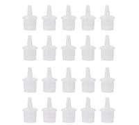 ibasenice 60pcs Universal Glue Bottle Nozzle Replacement Caps for Eyelash Glue Bottles Pp Material Suitable for Beauty Salon and Family Use