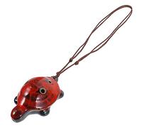 ibasenice 6hole Six Ocarina Musical Toy Boys and Girls Ocarina Instrument Turtle Shape Ceramic for Beginners