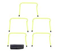 ibasenice 6Pcs Agility Hurdles for Durable Speed Training Equipment for Football Coordination Balance for Jumping Drills High Fluorescent Green