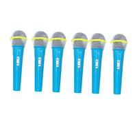 ibasenice 6pcs Boys and Girls Microphone Pretend Play Toys Fake Microphone for Boys and Girls Model Safe for Toddlers