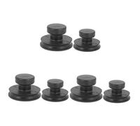 ibasenice 6pcs Buddha Singing Bowl Handle Singing Bowl Lifter Sound Lifting Handle Suction for Supplies and Healing