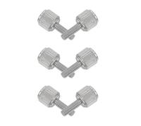 ibasenice 6pcs Caliper Adjustment Locking Screws M2.5x8mm Metal Knurled Thumb Screws for Caliper Gauge with Enhanced Accuracy and Universal Compatibility, Suitable for Industrial Measurement