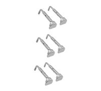 ibasenice 6pcs Chinrest Screws for Violins Essential Violin Accessory Chinrest Tool Musical Parts