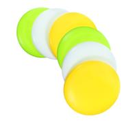 ibasenice 6pcs Disc Golf Lightweight PE Material Midrange Driver Putter for Beginners and Outdoor Enthusiasts Portable Golf Playing Parts Accessories
