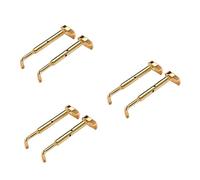 ibasenice 6pcs Diy Violin Accessory Kit Chin Rest Screw and Clamp for Violin and Brass Material