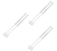 ibasenice 6pcs Drum Brush Wire Drums Jazz Brush Metal Handle Convenient for Percussion Practical