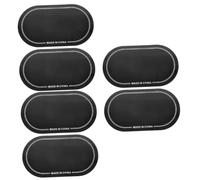 ibasenice 6pcs Drumhead Pads for Enhanced Sound Quality Kick Drum Pedal Cushion Drum Skin Reinforcement