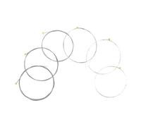 ibasenice 6pcs Electric Guitar Strings Alloy Construction Nickel Coating for DIY Guitar Players for Practice Sessions Live Performances for String Replacement