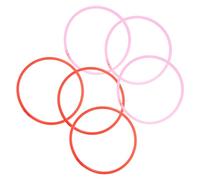 ibasenice 6pcs Floating Duckweed Rings for Aquariums Sturdy Fish Feeding Isolation Circles for Fish Tanks Floating Plant Management