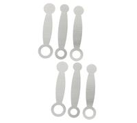 ibasenice 6pcs Flute Pad Repair Tools Woodwind Repair Kit for Flute and Piccolo Made