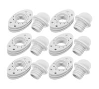 ibasenice 6pcs Grey Hot Water Bottle Lids Leakproof Stoppers Replacement Sealing Plugs for Camping Travel