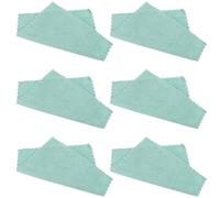 ibasenice 6Pcs High-density Coral Fleece Face Wash Cloths Soft Reusable Makeup Removing Towels Comfortable Breathable Skin-friendly Hand Towels for Men Women