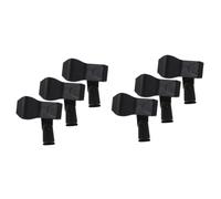 ibasenice 6pcs Microphone Clips Mic Holder for Easy Installation Portable and Lightweight Smooth for Recording Gaming and Use