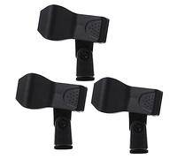 ibasenice 6pcs Microphone Holder Clips Microphone Clamps for Portable and Lightweight Mic Accessories for Live Streaming Recording and Concerts