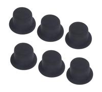 ibasenice 6pcs Mini Hats for DIY Crafts and Doll Decorations Miniature Formal Party Hats for Christmas Snowman Pet Costumes and Hair Accessories and Vibrant Color