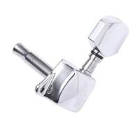 ibasenice 6pcs Mini Head Semi-closed Vintage Style Guitar Machine Heads Tuning Pegs for Guitar Bass Tuning Keys