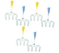 ibasenice 6pcs Music Book Clip with Tassel Lightweight Iron Score Holder for Sheet Music Pianos and Magazines Portable Page Holder for Easy Reading and Viewing