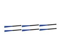 ibasenice 6pcs Nylon Jazz Drum Brushes Comfortable Handles for Percussion Instruments Retractable Drum Wire Brush All Types and Musicians