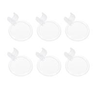 ibasenice 6pcs Penholder Magnifier with High-definition Lens for Diamond Art Drill Pens Smooth Polished Edges Practical DIY Craft Tool for Home Projects and Hobbyists