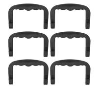 ibasenice 6pcs Pet Carrier Handle Plastic Replacement for Small Pets Cat Dog Bird Rabbit Crates Comfortable Travel Transport