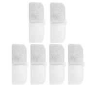 ibasenice 6pcs Pet Water Fountain Replacement Filters with Activated Carbon, Square Charcoal Filter Pads for Cat and Dog Water Dispensers, Compatible with Automatic Pet Drinking Fountains