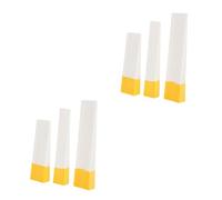ibasenice 6pcs Piano Tuning Tools Felt Piano Mute Wedges for Tuning Mutes Fixing Accessories Supplies