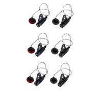ibasenice 6pcs Piezo Digital Tuner Pickup for Acoustic Guitar Easy Install High Fidelity Sound Accessory for Stringed Instruments