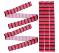 ibasenice 6pcs Pirate Headwrap Set for Adults and Teachers, Lightweight Polyester Striped Headbands, Easy Costume Solution for Outdoor Role Play and Halloween Parties
