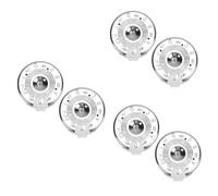 ibasenice 6pcs Pitch Pipe Tuner for Guitar and Bass C-c Keys Portable Design for Musicians and Choir Teachers Includes Carrying Box
