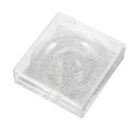 ibasenice 6pcs Plastic Eyelash Organizer Lash Holder Eyelash Storage Box Lightweight Good Seal Keep Them Clean with Shiny Bottom Cards Lash Tray