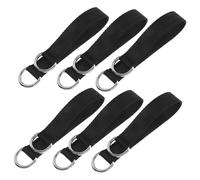 ibasenice 6pcs Pull Up Assist Bands Indoor Gym Exercise Straps for Strength Training Multi Functional Ab Sling for Pull Ups Leg Arm Workouts Practical Fitness Aid for Home Gym