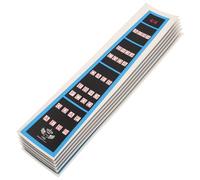 ibasenice 6pcs Removable Violin Stickers for Beginners Musical Finger Stickers Fretboard Guide for Violin Practice Improve Skills Printing Tape for Efficient Practice