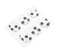 ibasenice 6pcs Silicone Self-adhesive Drum Snare Mute Mat Damper Gel Pad for Drumming Accessories