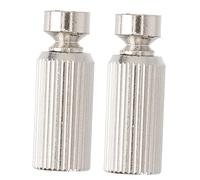 ibasenice 6pcs Tremolo Bridge Studs and Anchors for Electric Guitar Elevating Adjustment Screws Silver for Guitar Accessories Random Style