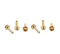 ibasenice 6pcs Trumpet Piston Key Screw Brass Instrument Accessory Trumpet Repair Tool