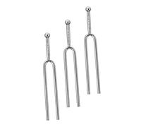 ibasenice 6pcs Tuning Forks Standard A Tuning Forks for Guitar Simple A Tone Tuner Professional for Music Instrument