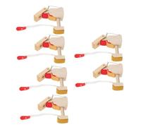 ibasenice 6pcs Wooden Piano Whippen Hammer Butts for Vertical Pianos Practical Repair Accessories for Tuning and Maintenance Fit for Upright