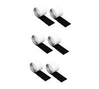 ibasenice 6rolls Guitar Effects Pedal Board Accessory Hook and Loop Tape Pedal Board Tape Strip