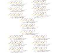ibasenice 75pcs Piezo Pickup Disc Elements for Guitar Accessories Piezoelectric Transducer for Acoustic Guitar Pickup Contact Microphone Piezo for Sound Trigger Sensor