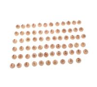 ibasenice 75pcs Solid Wood Bingo Balls Set with Clear Engraving Numbered Lottery Accessories for Game Night Team Collaboration Parent Interaction Portable and Lightweight Game Replacement