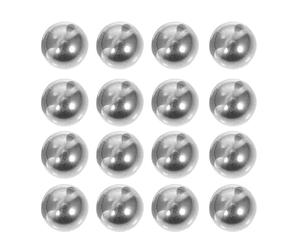 ibasenice 7mm Sturdy Paint Mixing Agitator Balls for Nail Polish and Paint Stainless Steel Mixing Balls Reusable 120pcs for Essential Oils and Inks for DIY Nail Art