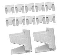 ibasenice 800pcs Small Wire Cage Clips for Pets Heavy-duty Metal Snap Buckles and Fence Clamps Secure Locking Fasteners for Birdcages Chickens Quails Pigeons Rabbits Easy to Install and