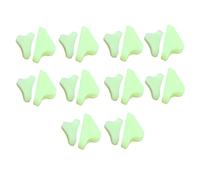 ibasenice 80Pcs Fluorescent Tent Rope Buckles Lightweight Durable Safety Buckle Kit for Camping Glow the Dark Tent Accessories to Prevent Tripping Compact and Portable