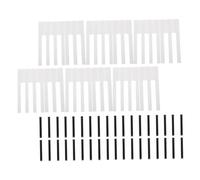 ibasenice 88Pcs Professional Piano Keytops Replacement Acrylic Piano Keytops for Electric Repair
