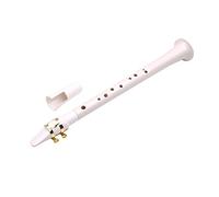 ibasenice 8holes Portable Mini Saxophone Pocket Sax for Beginners White Woodwind Instrument for Music Go Handmade Artistry for Vibrant Sound