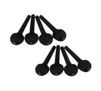 ibasenice 8pcs Acoustic Violin Tuning Pegs with Fish Eye Reduces Slippage Wooden Fine Tuning Replacement Accessories for Various Violin Models Performances and Practice