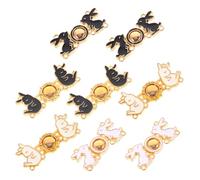 ibasenice 8pcs Adjustable Pants Waist Tightening Buttons Alloy Universal Dress Tightener for Collars and Pants, Sturdy and Decorative Waist Tightener Button Set for Everyday Use