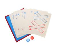ibasenice 8pcs Brain Development Card for Left Right Side Coordination Learning Game Montessori Tinker for Preschool Interactive Fun Flash Cards for Boys