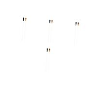 ibasenice 8pcs Convenient Resin Crafts for Show Stage Orchestra Music Supply Conduct Stick for Performance Scenario